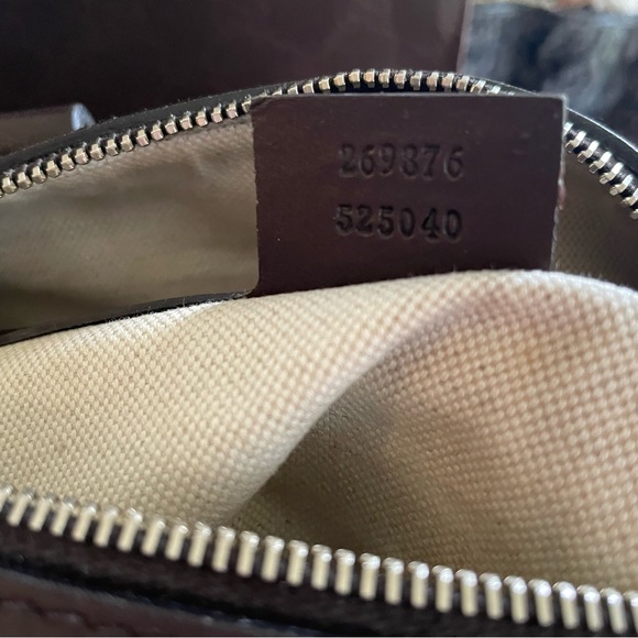 ❌SOLD❌on luxury site⭐️Authentic Gucci Bowling Bag🤎Made in Italy💚❤️ - Picture 9 of 16